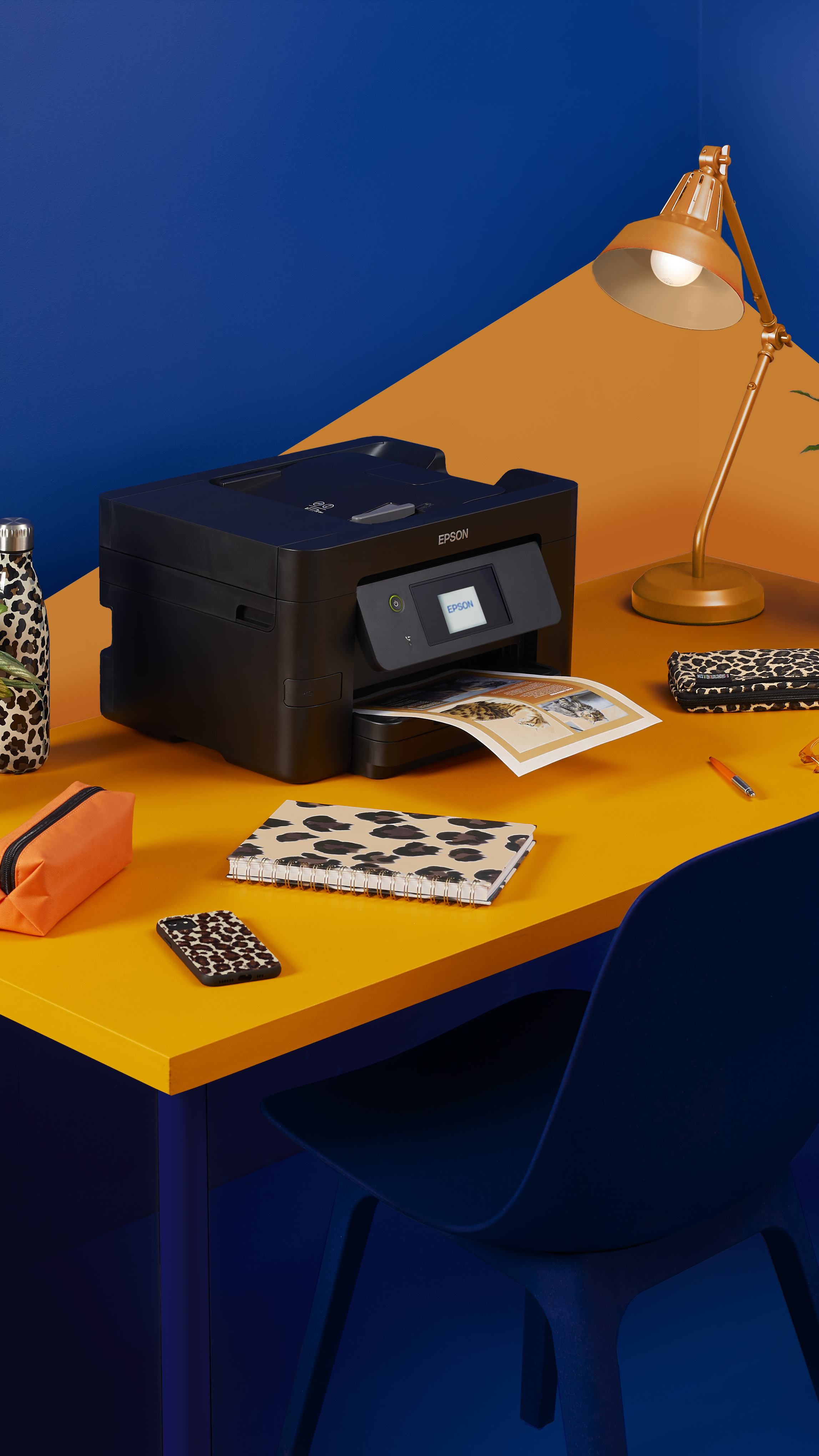 EPSON WorkForce Pro WF-3820DWF 4 in 1 Tintenstrahl-Multifunktionsdrucker schwarz