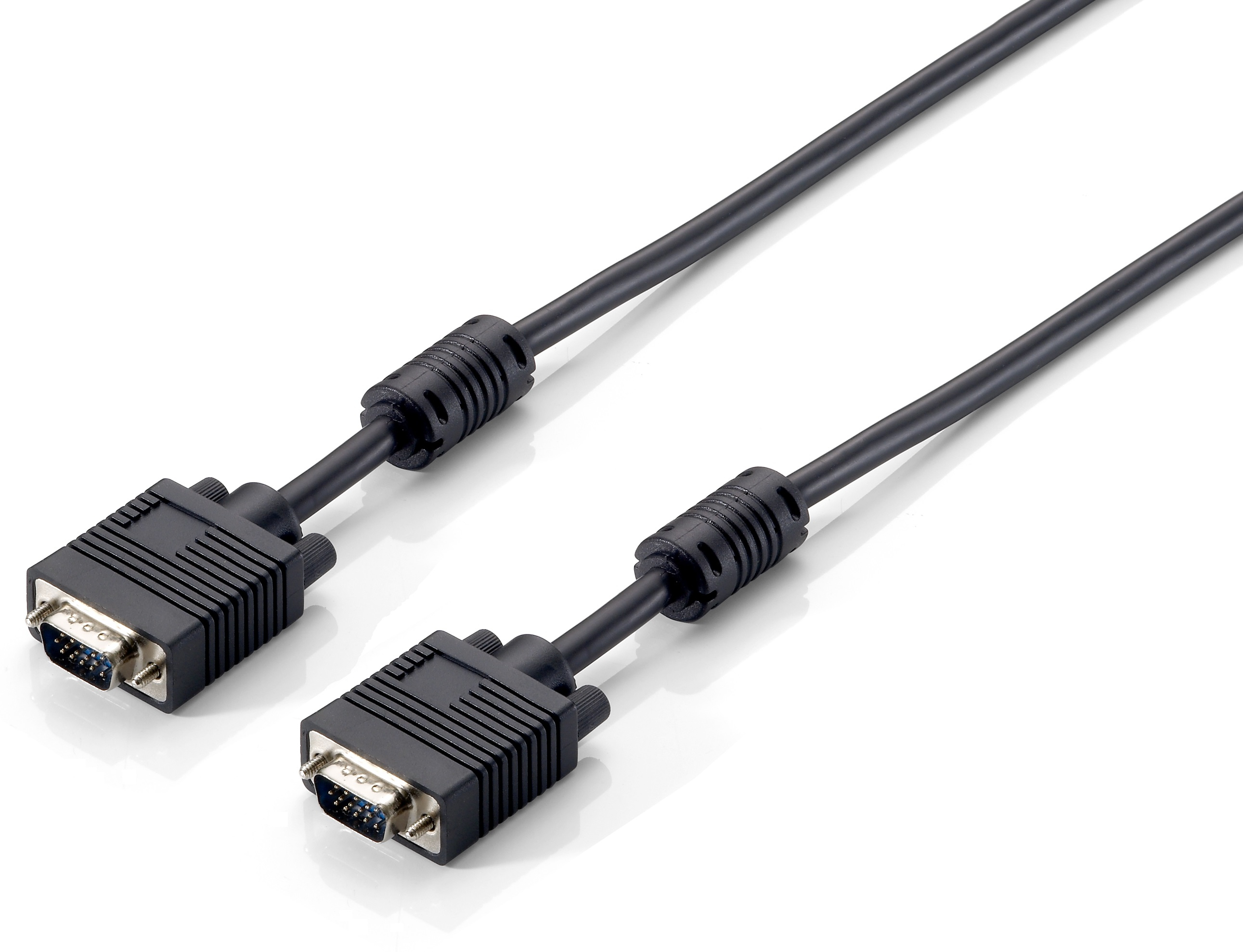 Equip VGA Kabel 1024x 768/60Hz Ferrit St/St 15.00m schwarz Polybeutel