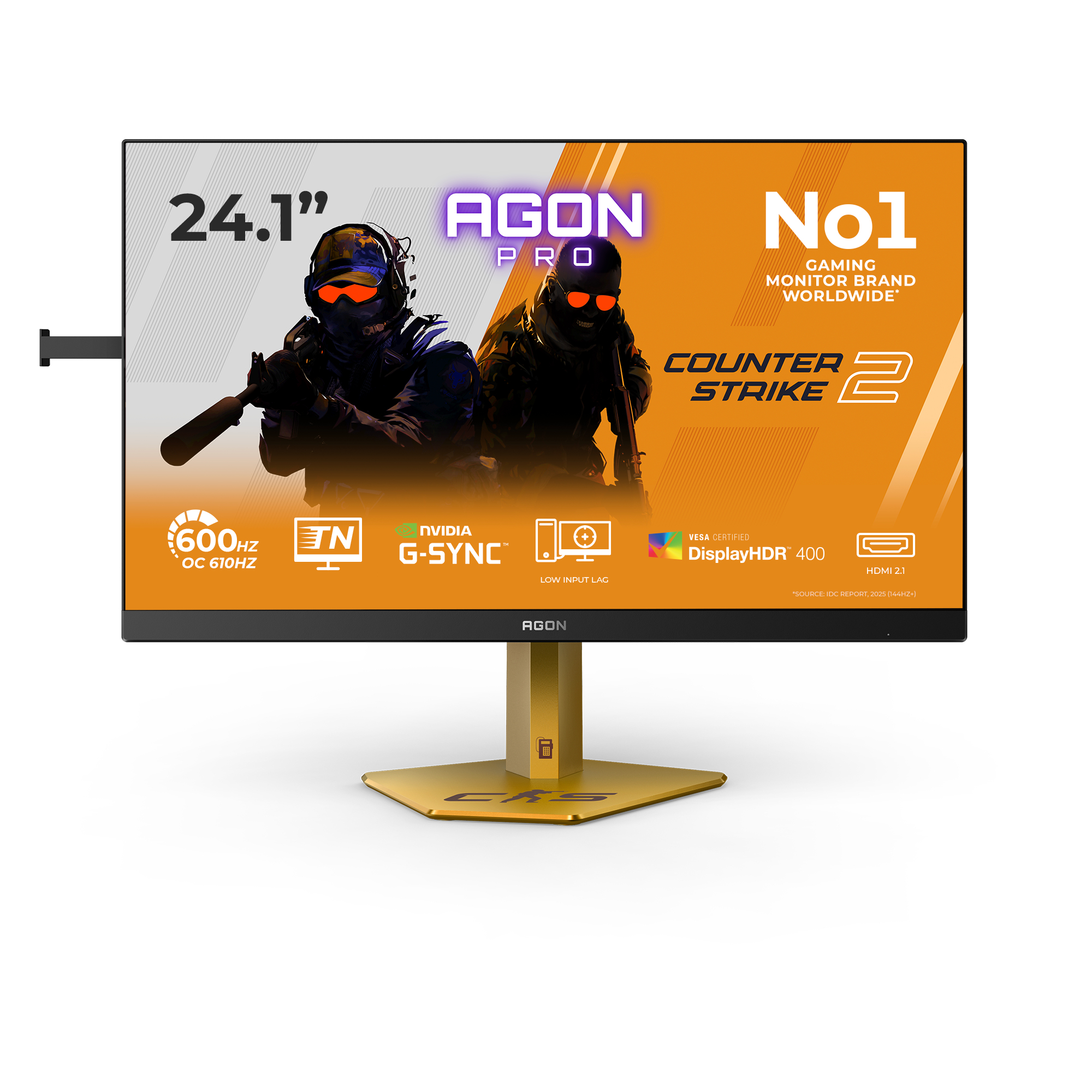 AGON PRO CS24A Counter-Strike 2 Edition, Gaming-Monitor