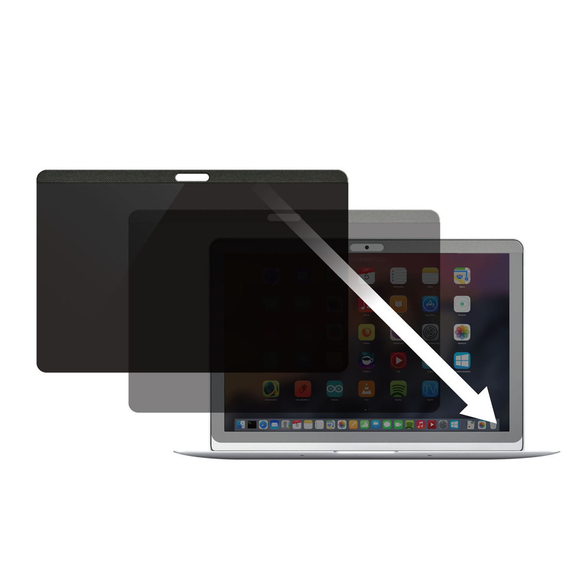 13IN LAPTOP PRIVACY SCREEN MAGNETIC - FOR MACBOOKS