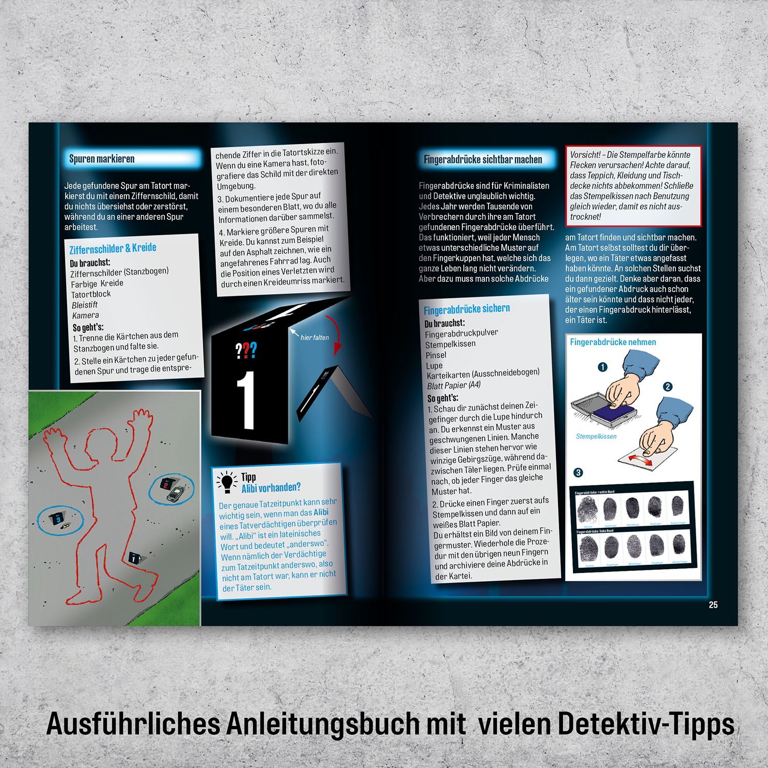 Die drei ??? Detektiv-Koffer, Detektiv-Sets