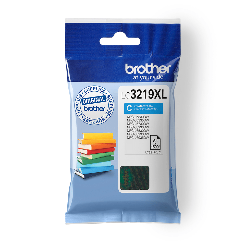LC-3219XLC INK CARTRIDGE CYAN 1500 PAGES ISO STANDARD 24711