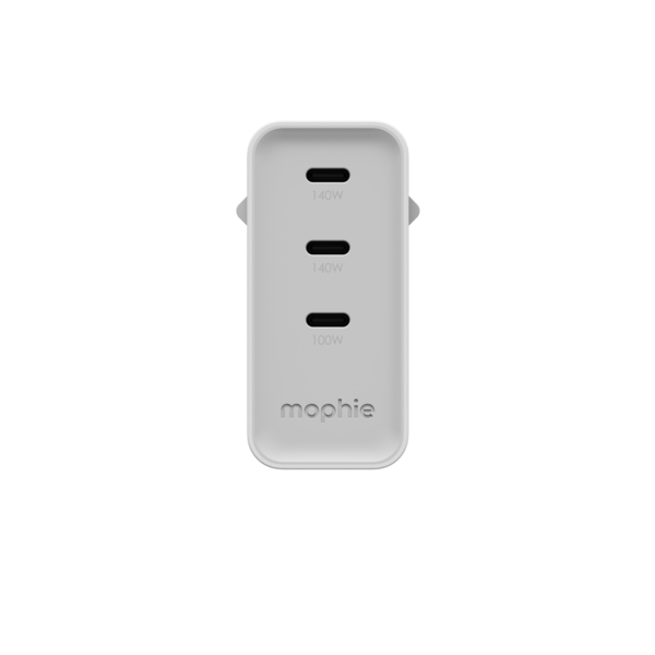 MOPHIE POWER ADAPTER GAN USB-C 140W ROC 2026 WHITE EU