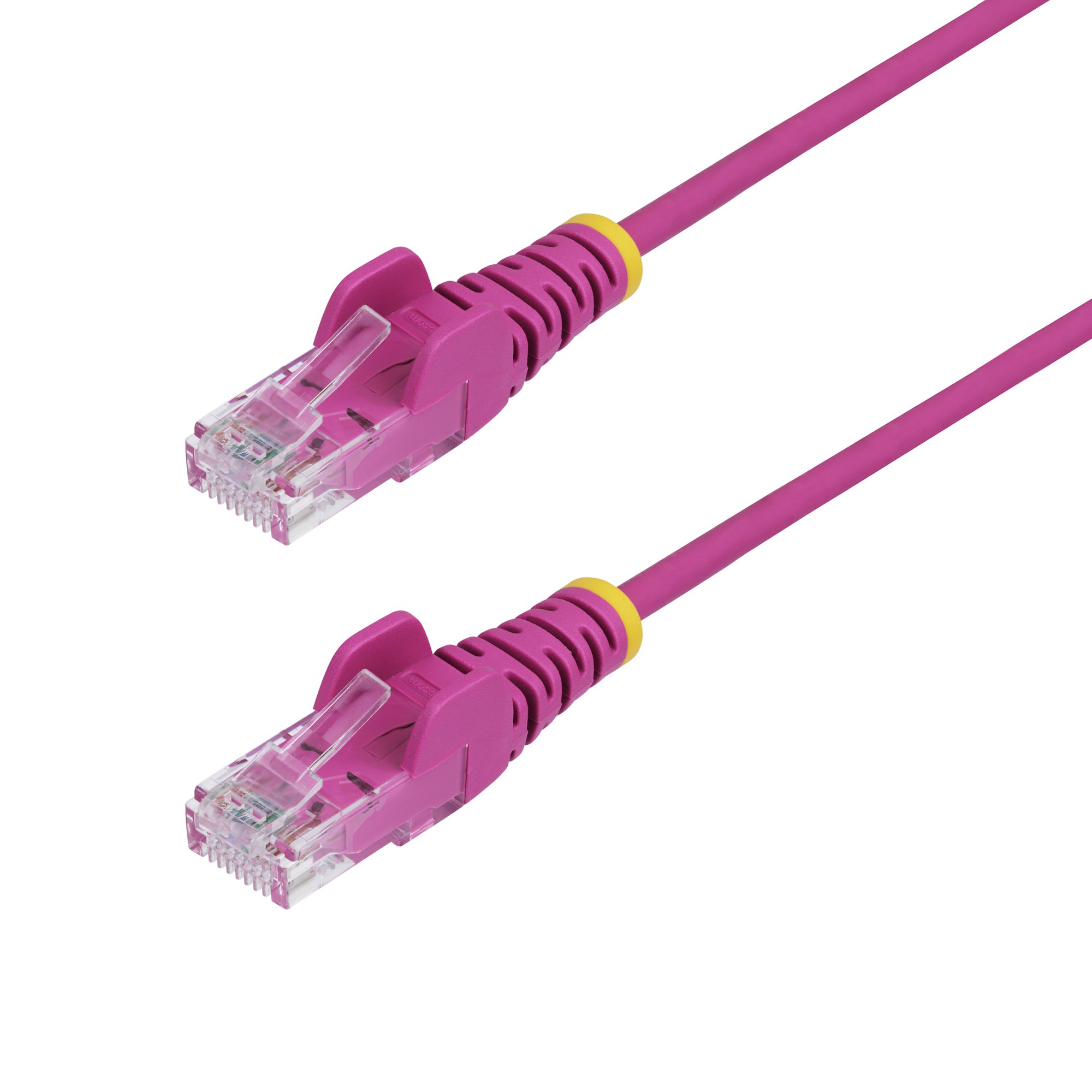 15M PINK SLIM CAT6 CABLE .