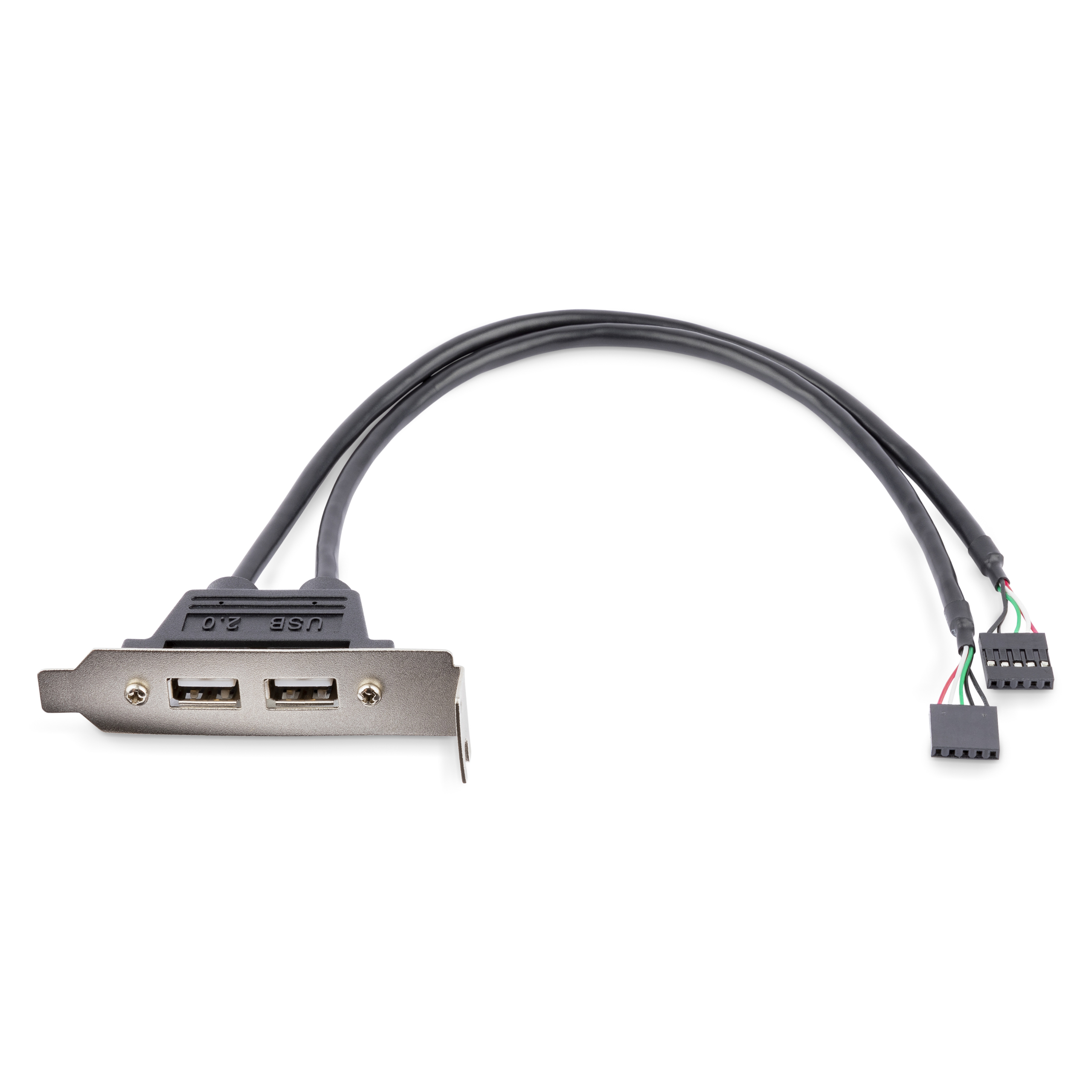 2 PORT USB SLOT PLATE ADAPTER .