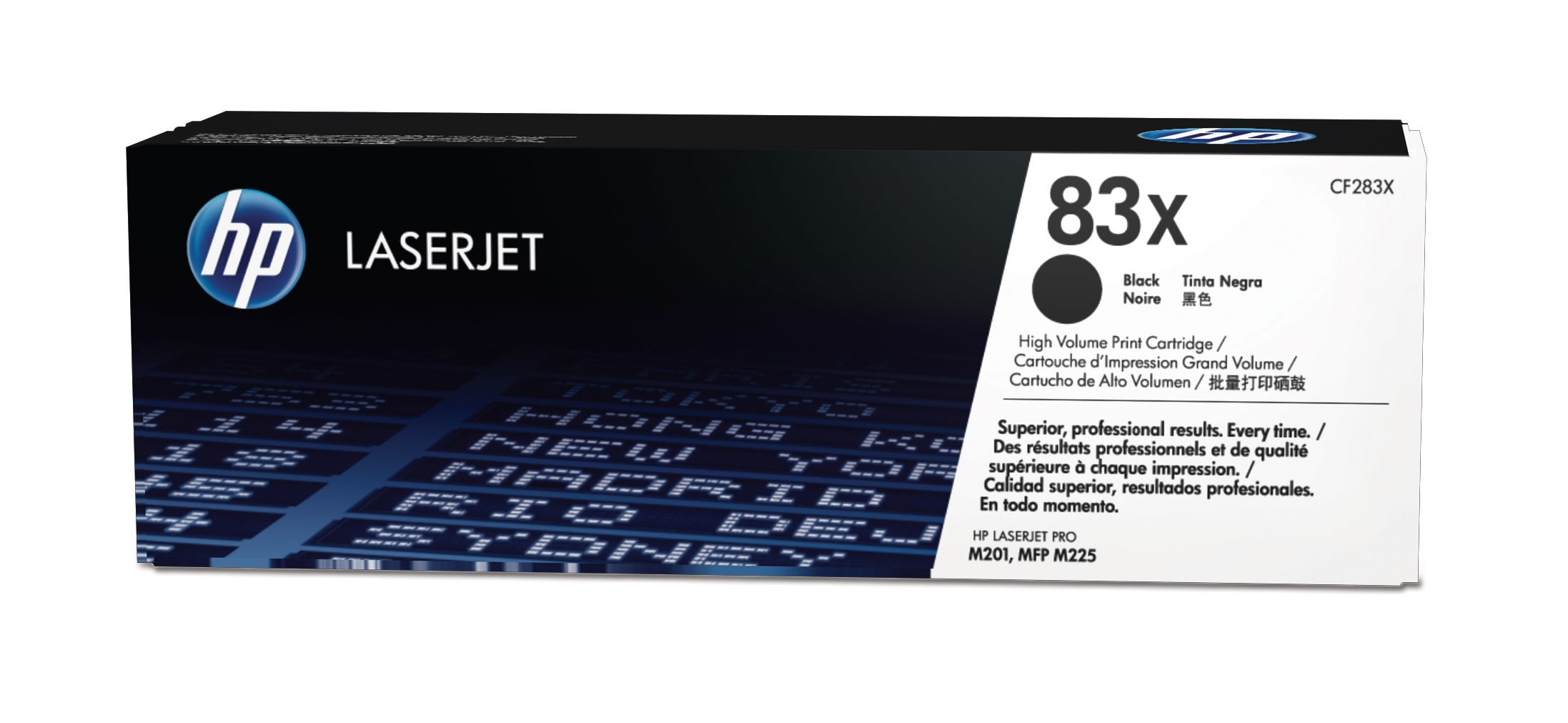 HP 83X Schwarz LaserJet Tonerpatrone