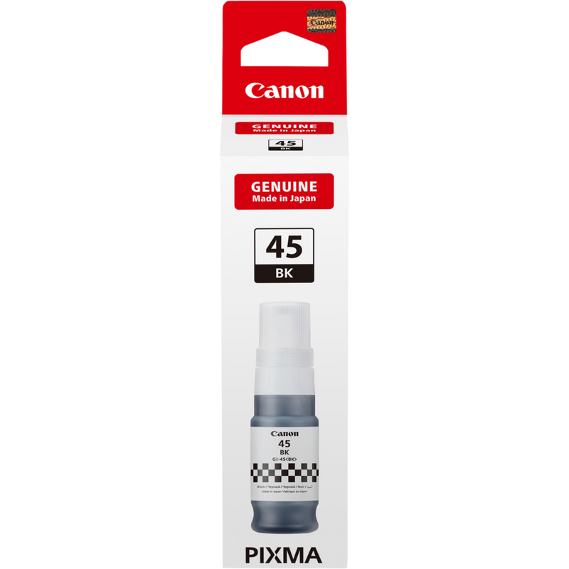 GI-45 BK EMB BLACK INK BOTTLE