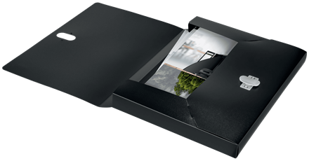 LEITZ Heftbox Recycle 4623 4,0 cm schwarz, 1 St.