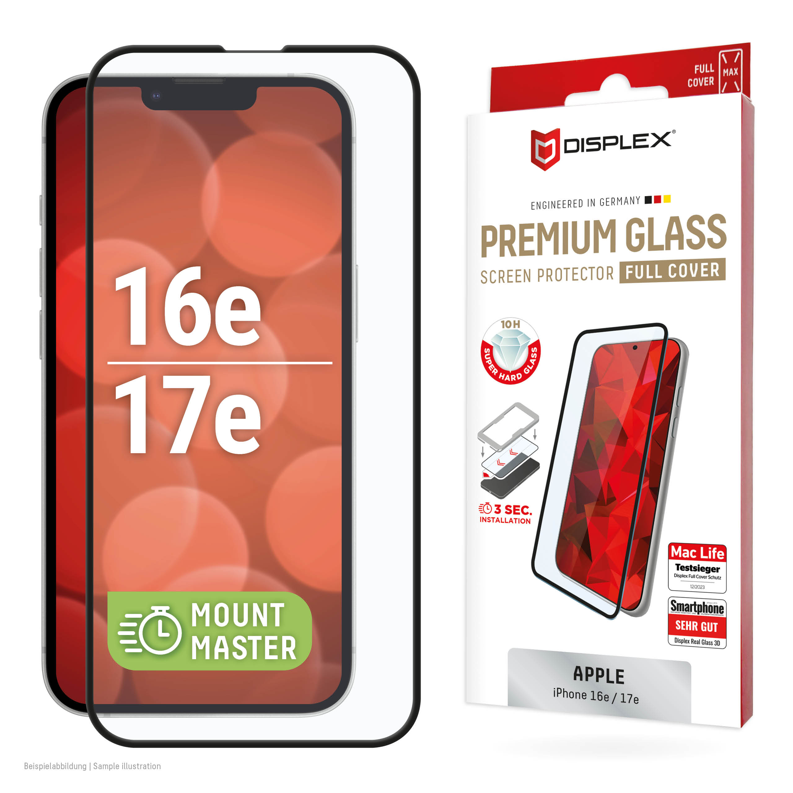 DISPLEX Premium Glass MM Apple iPhone 16e/17e