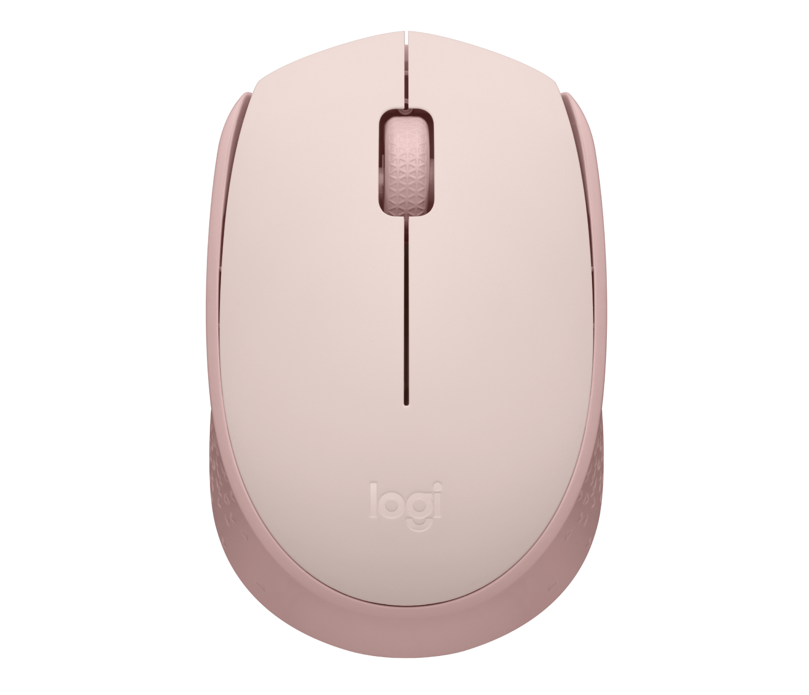 LOGITECH M171 Mouse right and left-handed optical 3 buttons wireless 2.4 GHz USB wireless receiver pink