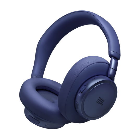 JBL Live 780NC Kabellose Over-Ear-Kopfhörer mit adapt.NC, blau