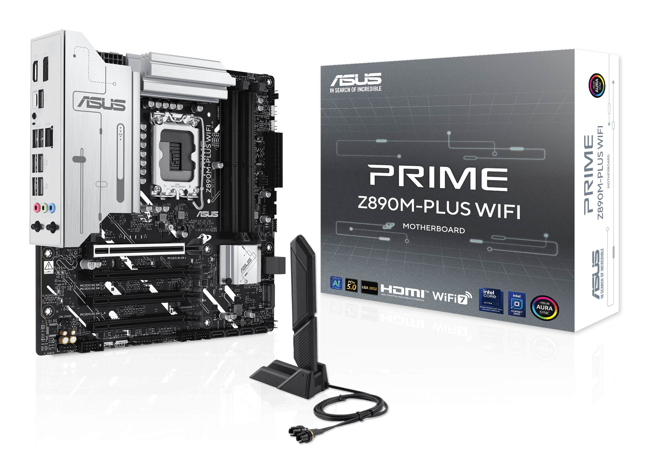 ASUS PRIME Z890M-PLUS WIFI (INTEL,1851,DDR5,mATX)