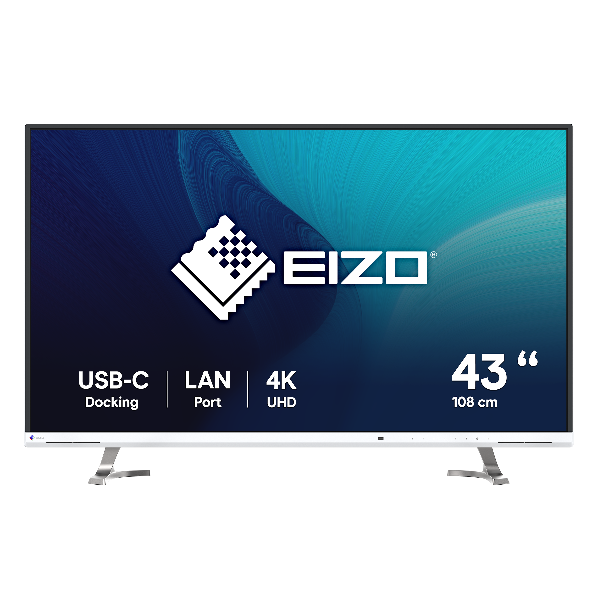EV4340X-WT 42.5IN 16:9 3840X216 350 CD/SQL DISPLAY PORT