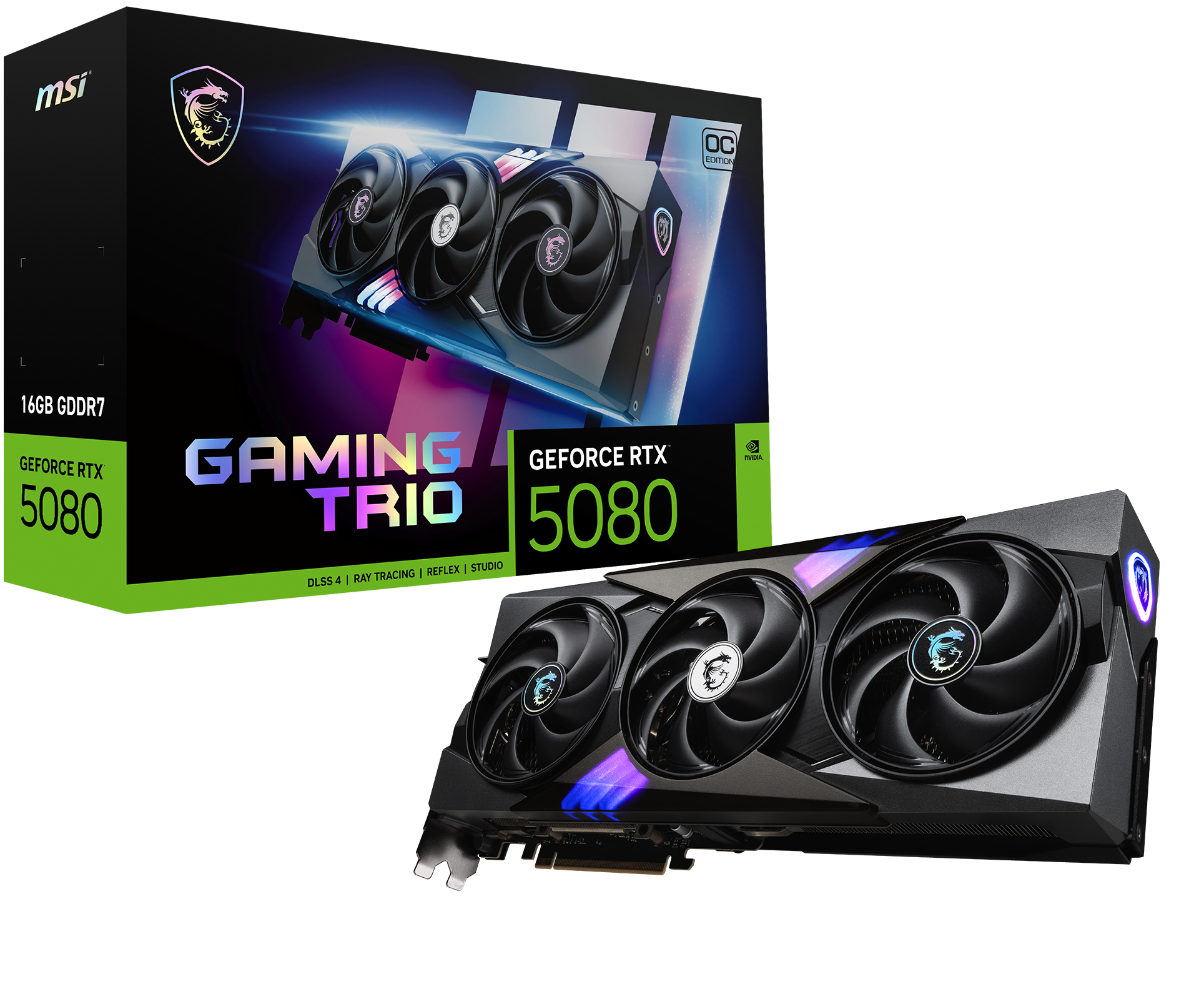 GeForce RTX 5080 GAMING TRIO OC, Grafikkarte