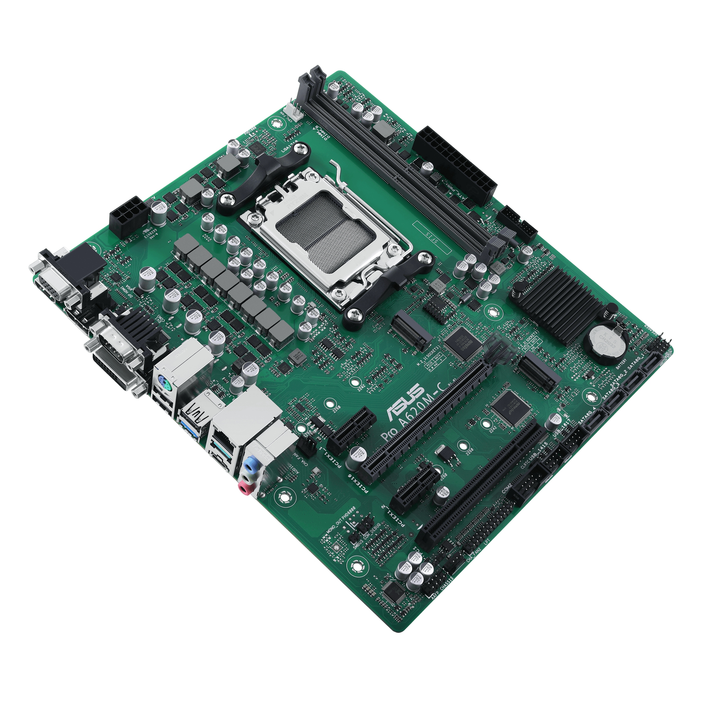 ASUS PRO A620M-C-CSM AM5 2xDDR5 mATX MB 4xSATA 2xM.2