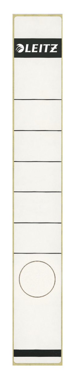 LEITZ Ordneretiketten 1648 grau für 5,2 cm Rückenbreite, 10 St.