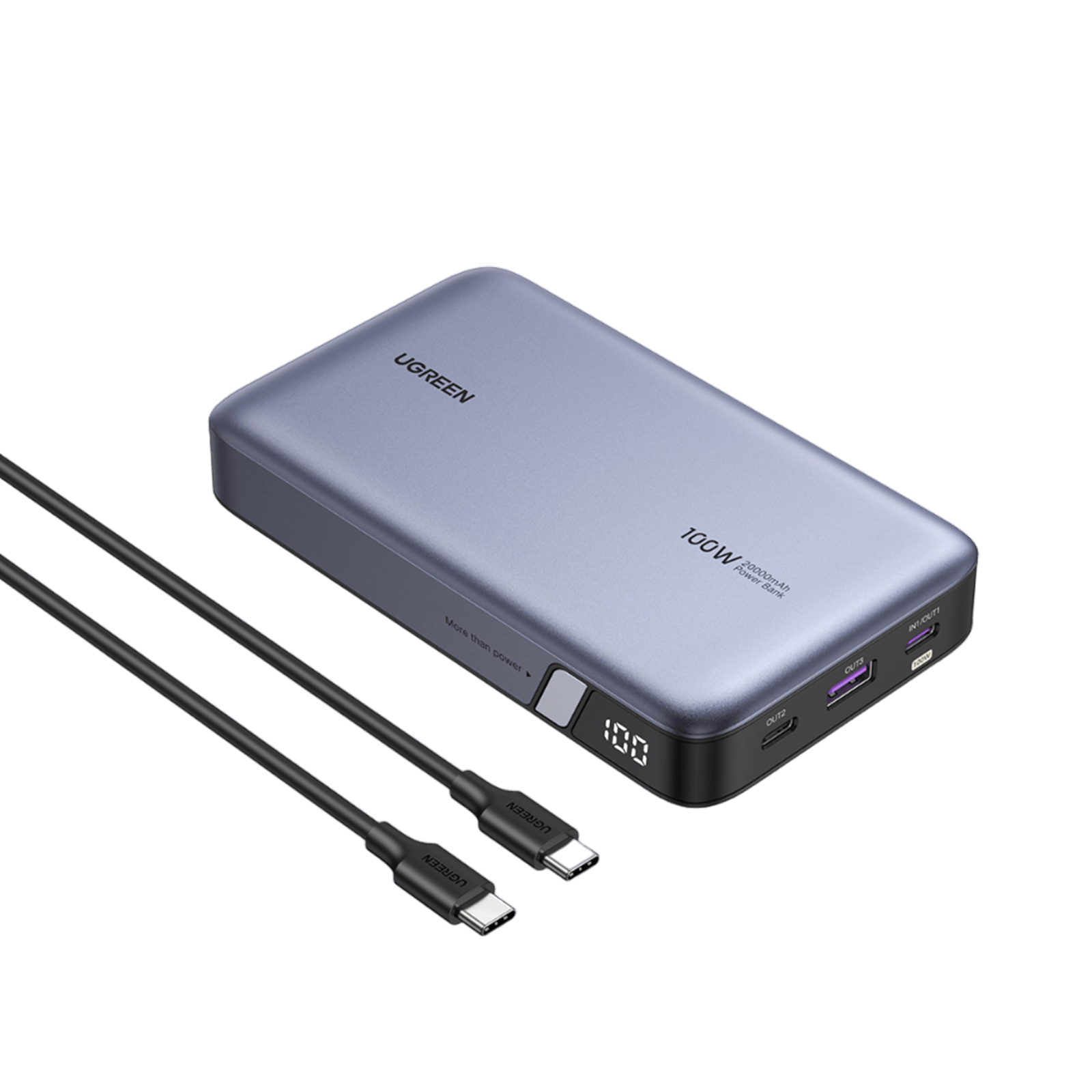 Nexode Power Bank 20000mAh 100W, Powerbank