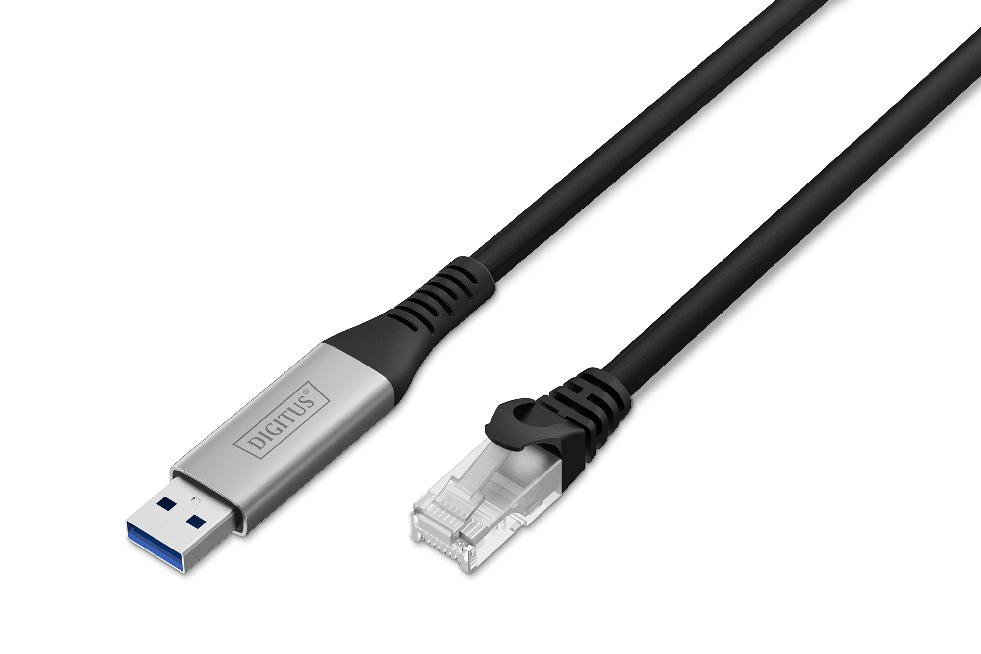DIGITUS USB 3.2.RJ45 Ethernet Kabel 1Gbit/s 15 m