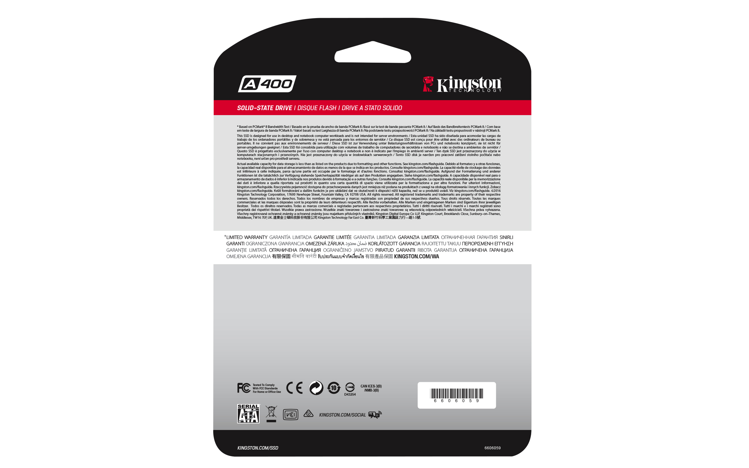 SSD Kingston A400 240GB Sata3 SA400S37/240G 2,5
