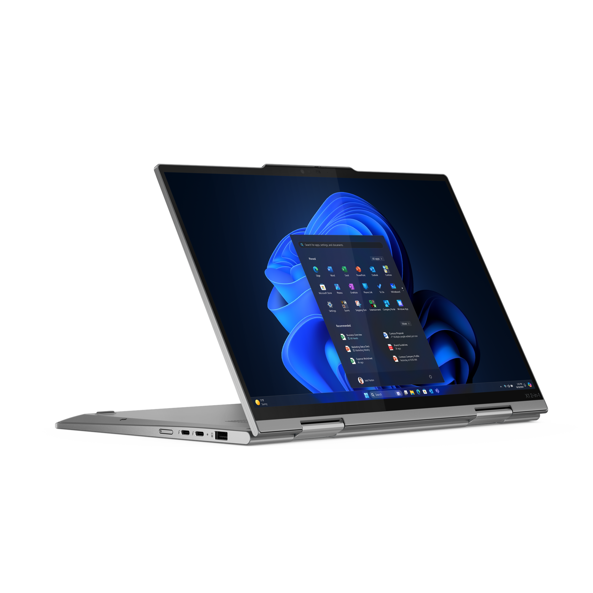 LENOVO ThinkPad X1 2-in-1 G10 Intel Core Ultra 7 258V 35,56cm 14Zoll 2.8K 32GB 1TB SSD UMA W11P Copilot+PC 5G Grey TopSeller