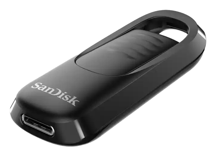 ULTRA SLIDER TYPE-C FLASH DRIVE 64GB USB 3.2 G1 RETRACTABLE CON
