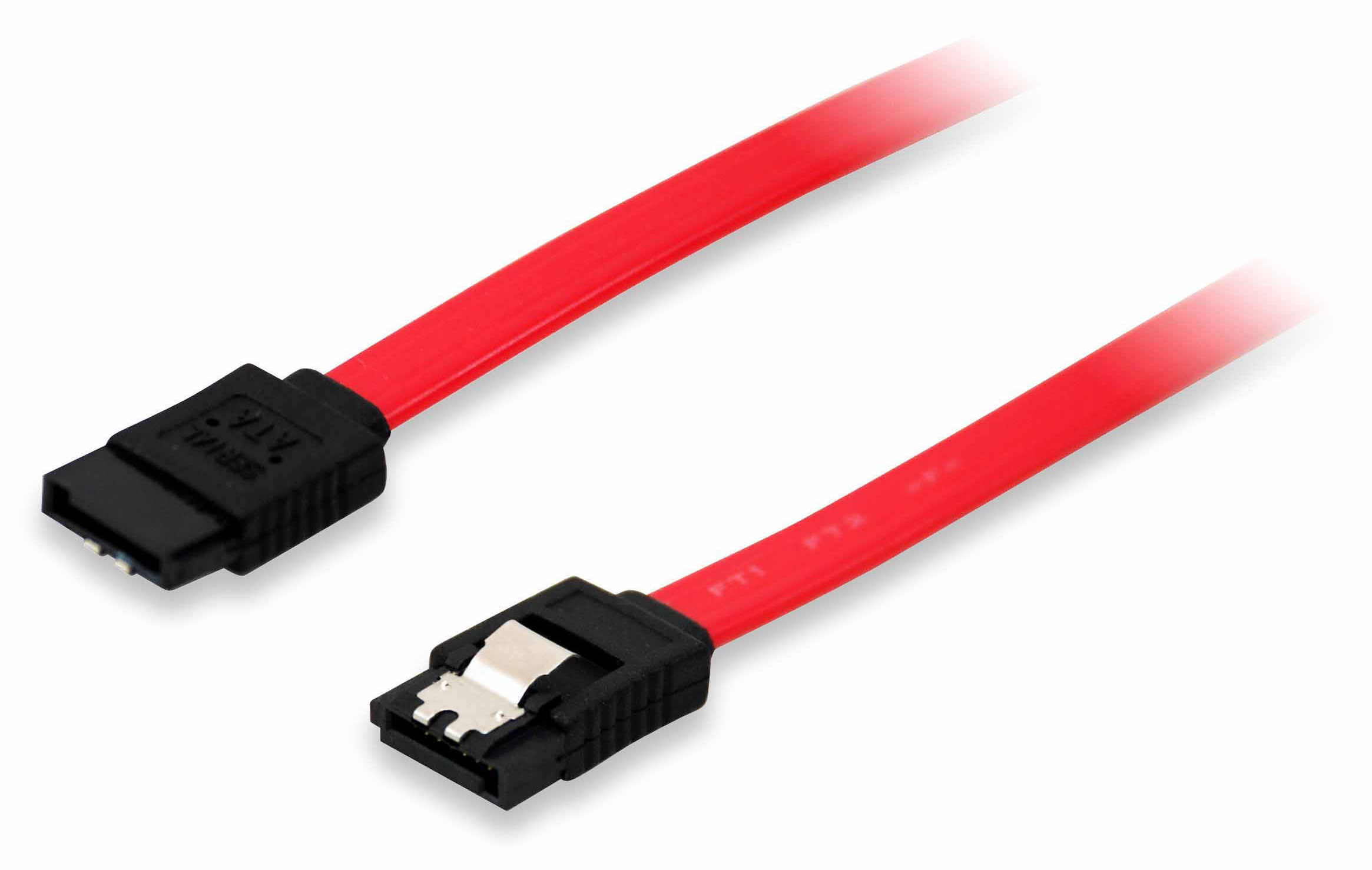 Equip SATA-Kabel 7-Pin->7-Pin 3Gbps 0.50m rot PVC Polybeutel