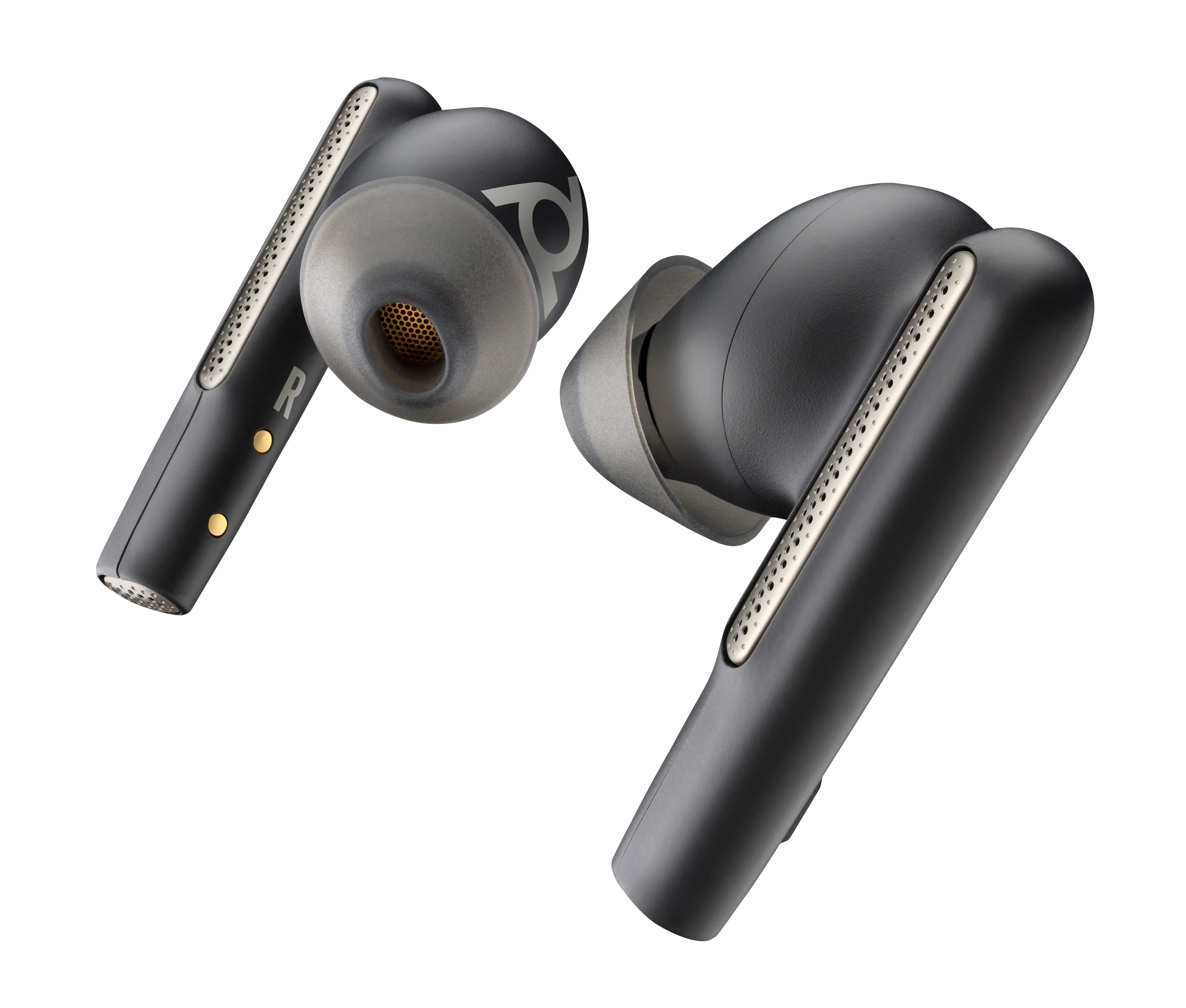 HP Poly Voyager Free 60/60+ Microsoft Teams Certified Black Earbuds 2 Pieces