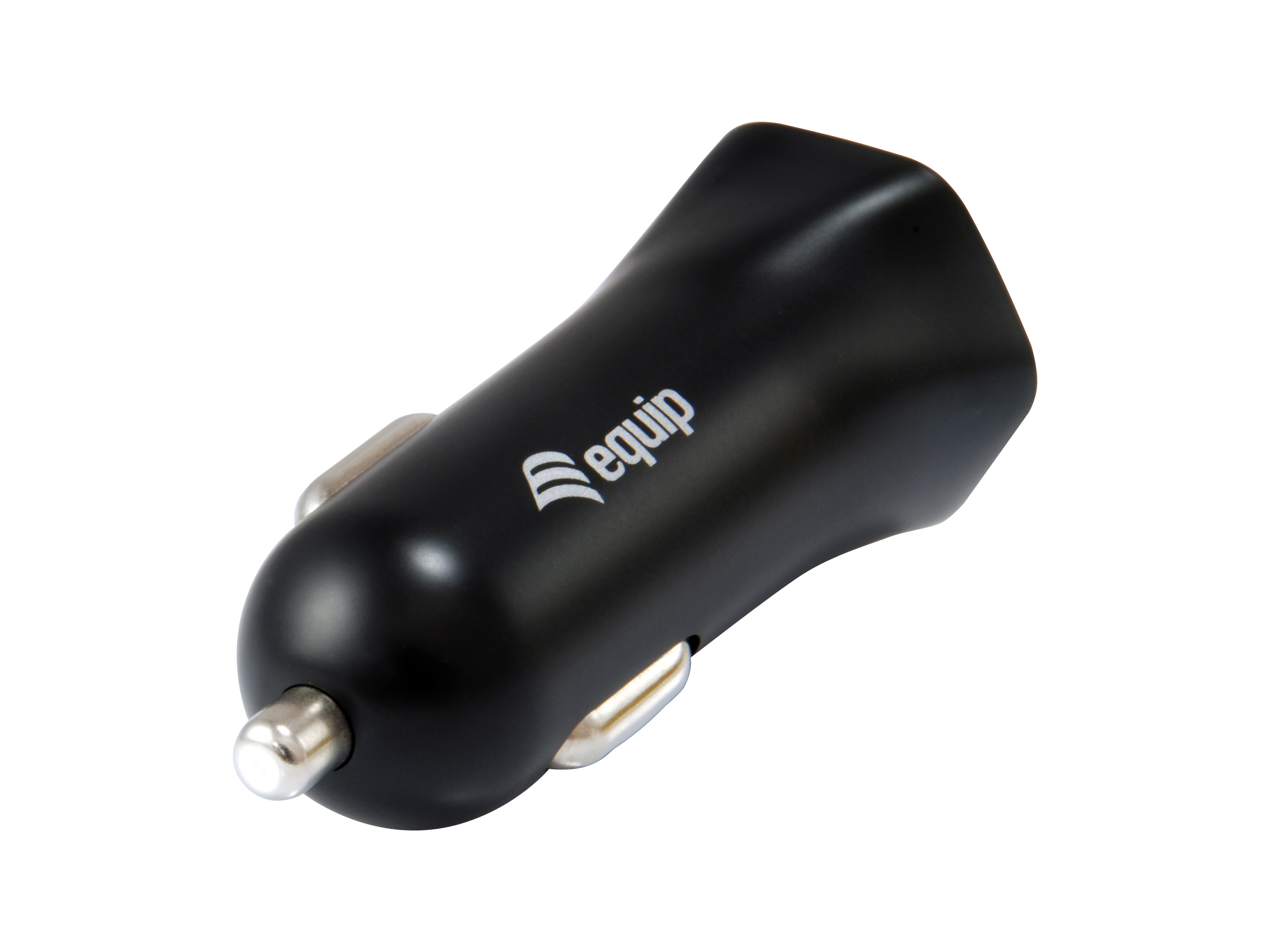 Equip KFZ-Ladegerät 2-Port 2xUSB2.0 480Mbps 12W schwarz