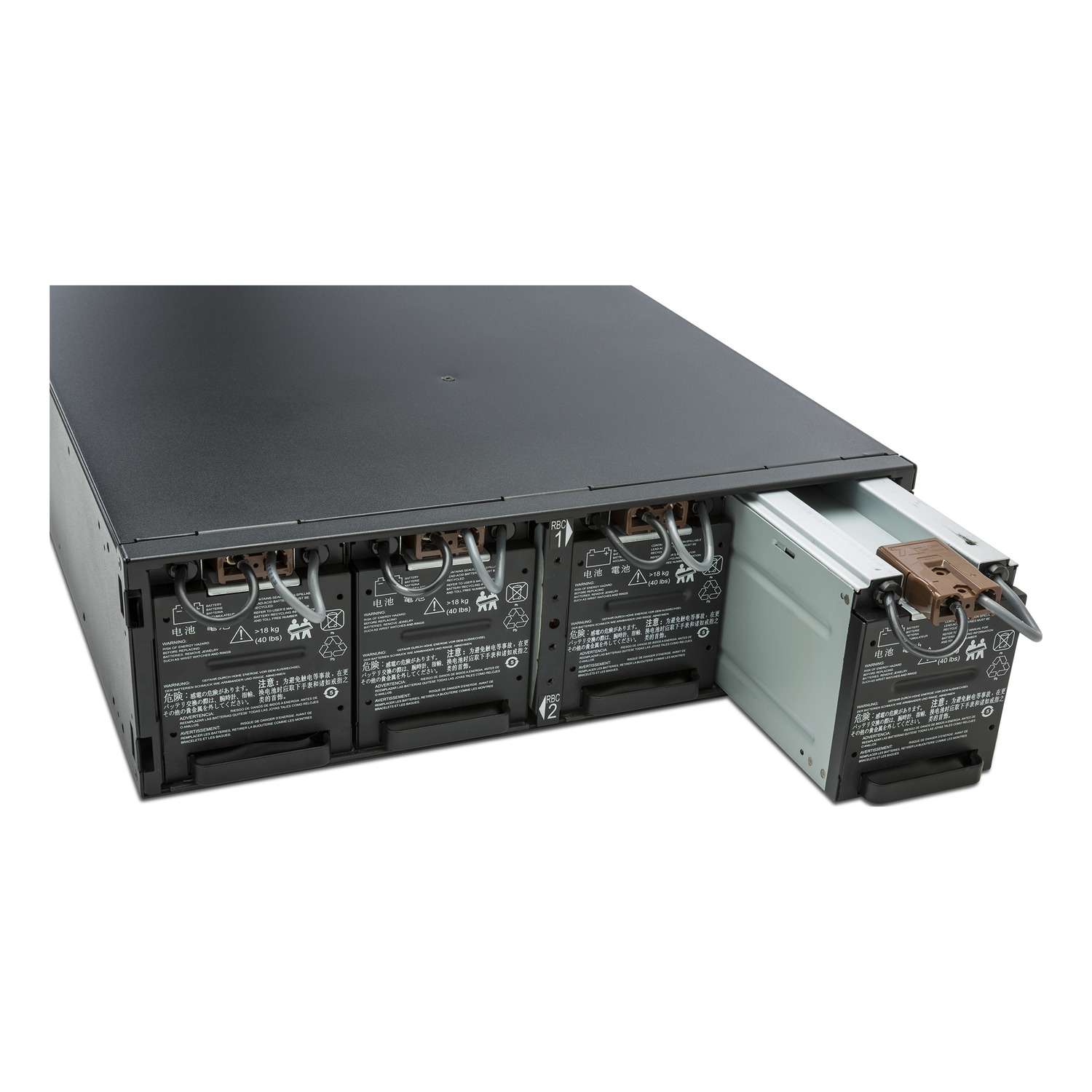 APC Smart-UPS SRT 192V 5kVA and 6kVA Battery Pack Battery enclosure 2 x battery lead acid 2U Black
