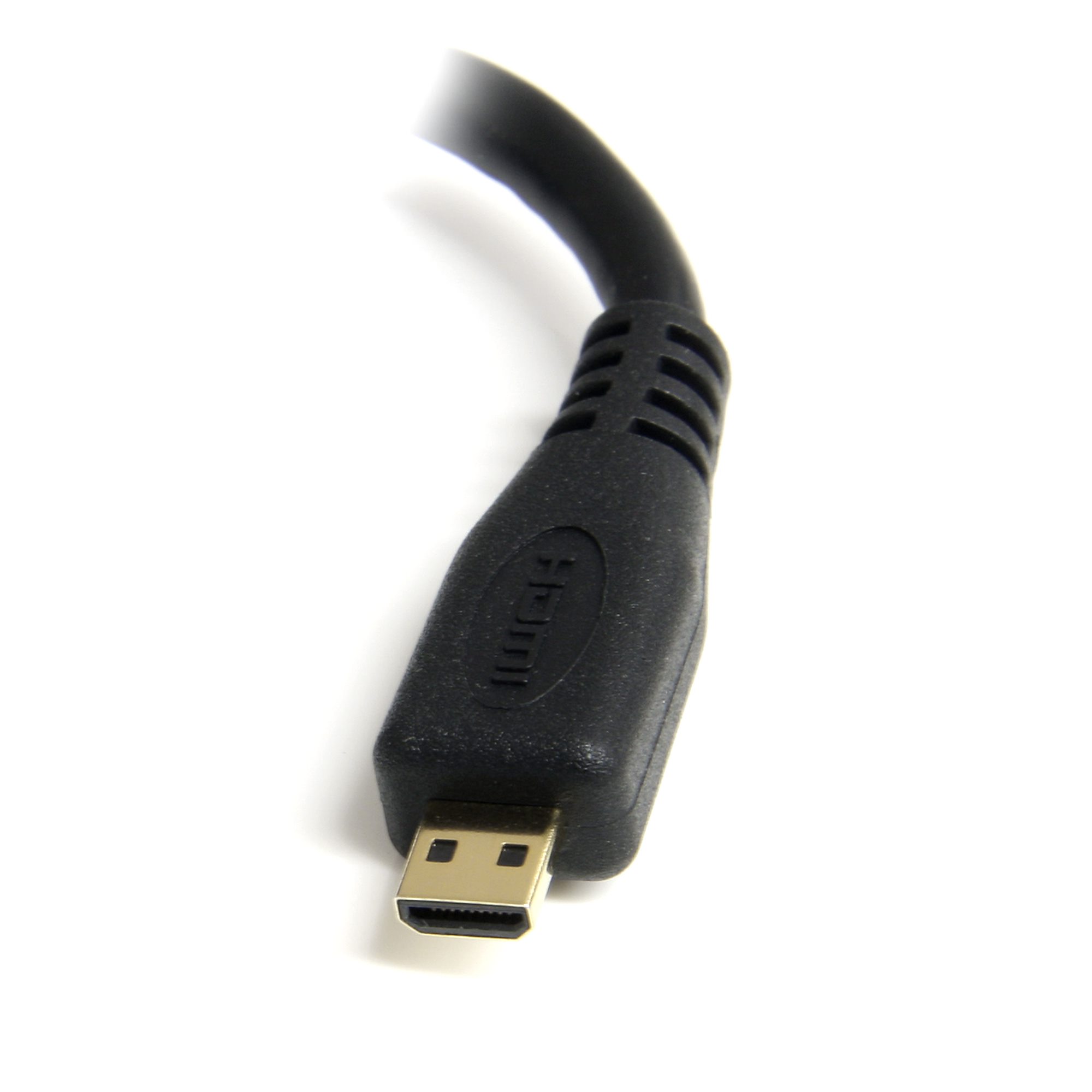 STARTECH.COM 12cm High-Speed HDMI Adapterkabel - HDMI auf Micro HDMI Kabel - Buchse/Stecker