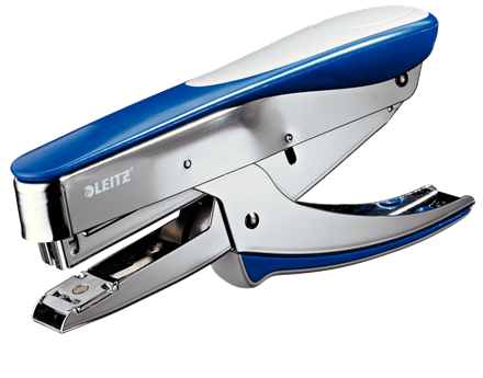 LEITZ Heftzange 5548 blau-metallic, 1 St.
