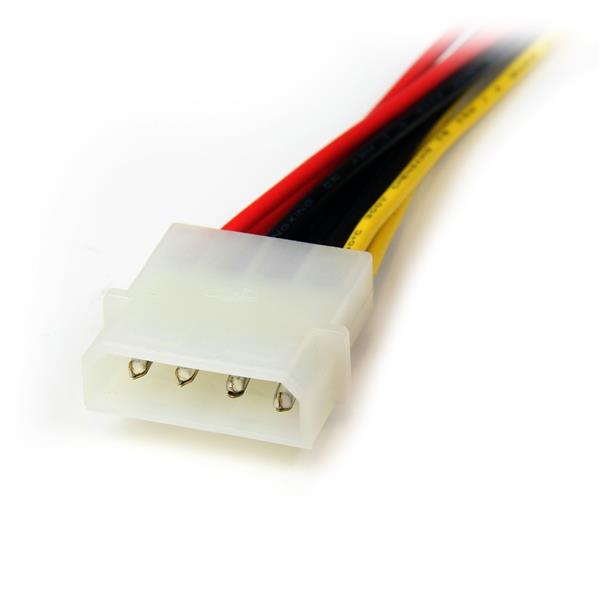 StarTech.com SATA Y-Stromkabel 12in LP4 zu 2 × SATA 0,304 m Molex (4-Pin)