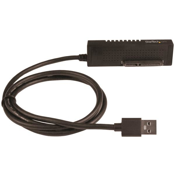 STARTECH.COM USB 3.1 10Gbit/s Adapter Kabel für 6,4cm 2,5Zoll und 8,9cm 3,5Zoll SATA SSD/HDD Laufwerke - Unterstützt SATA III