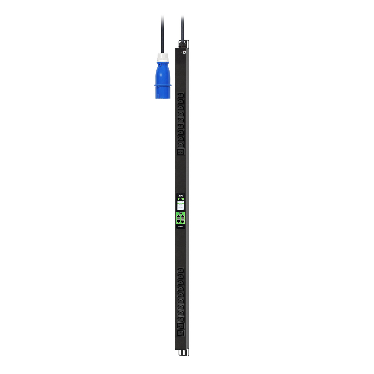 APC Easy PDU Metered Zero U 16A 230V 18 C13 3 C19 IEC309