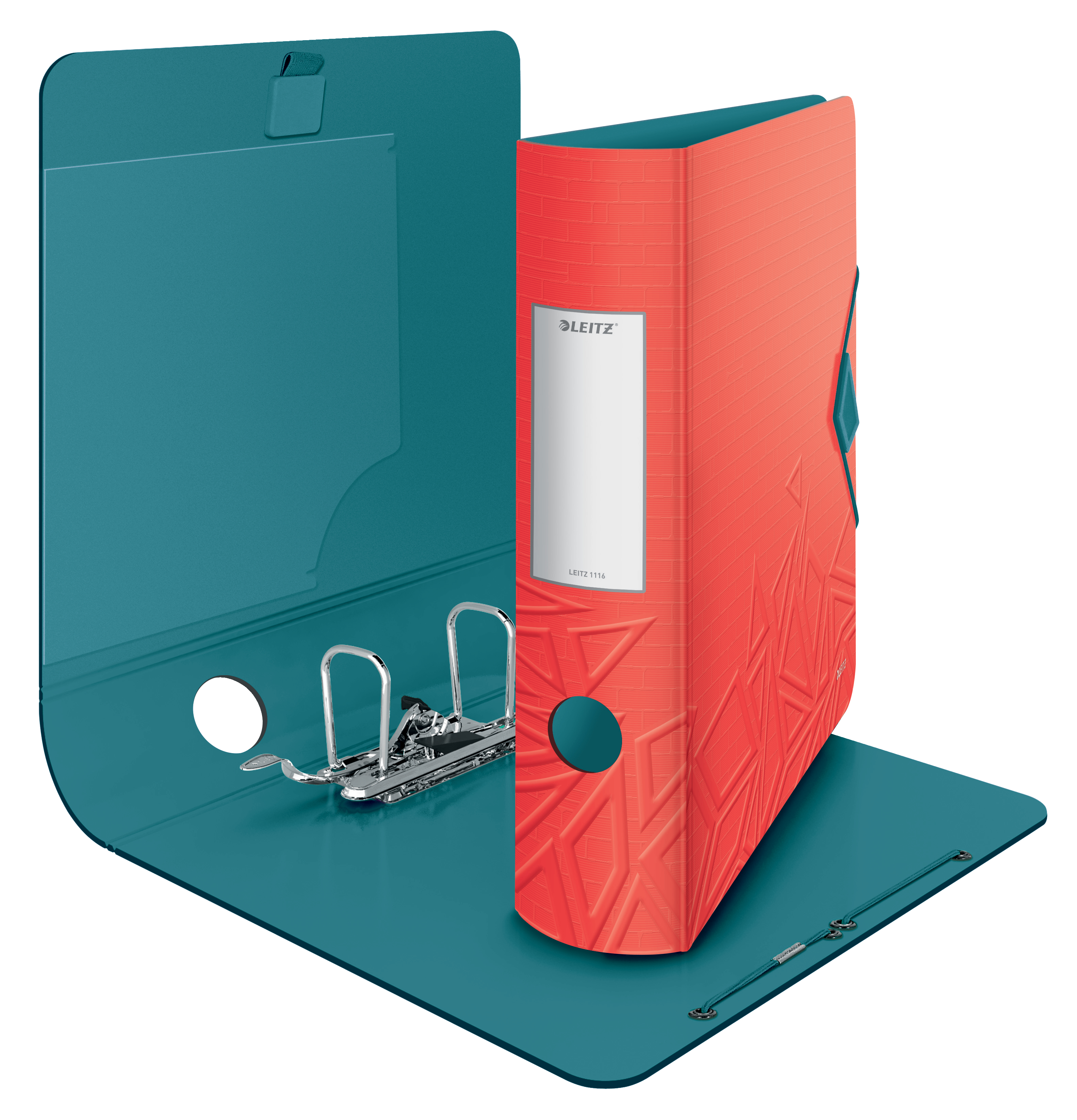 LEITZ Active Urban Chic Ordner rot Kunststoff 8,2 cm DIN A4, 1 St.