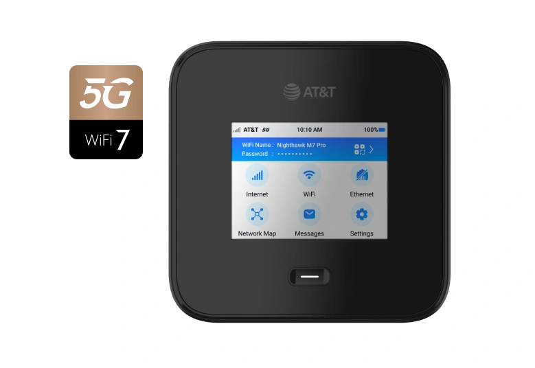 NIGHTHAWK M7 PRO 5G HOTSPOT WIFI 7 MOBILE ROUTER
