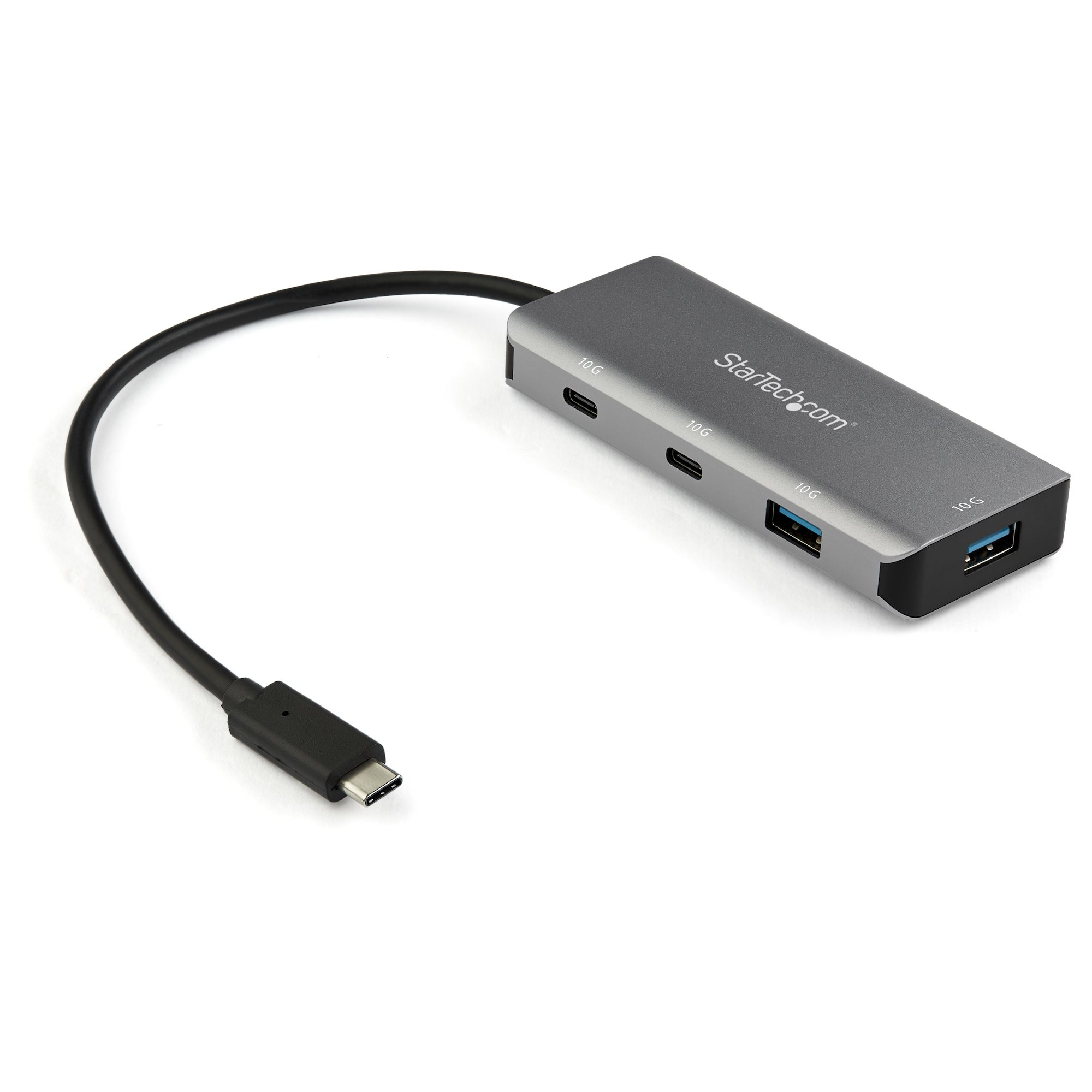 StarTech.com 4-Port USB-C Hub mit 2 × USB-A & 2 × USB-C SuperSpeed 10 Gbps Aluminium