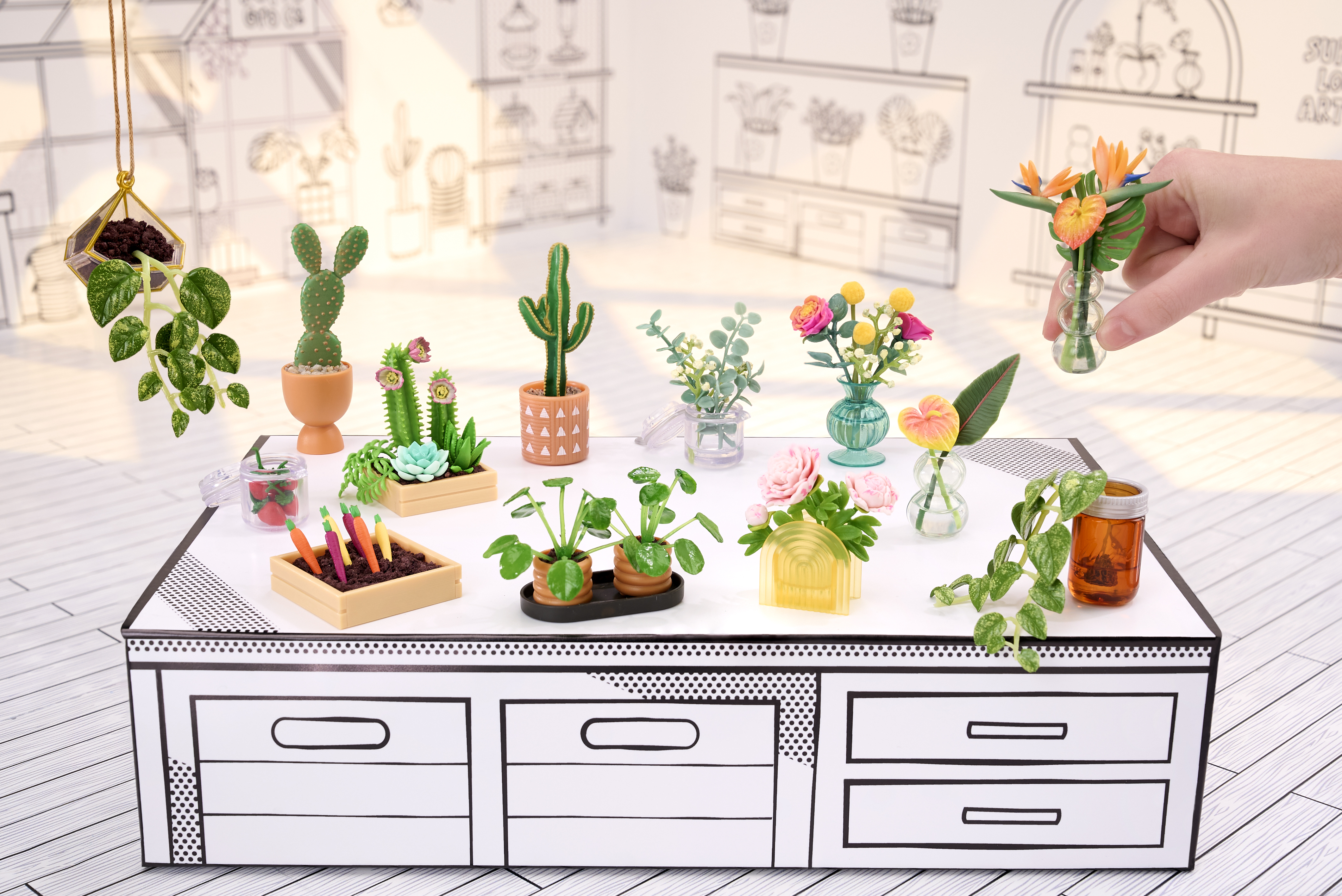MGA''s Miniverse - Make It Mini Botanicals Mini Collectibles, Basteln
