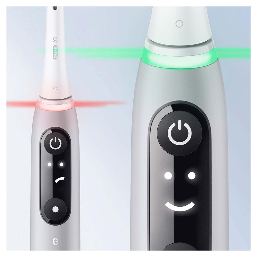Braun Oral-B iO6 elektrische Zahnbürste, Grey Opal