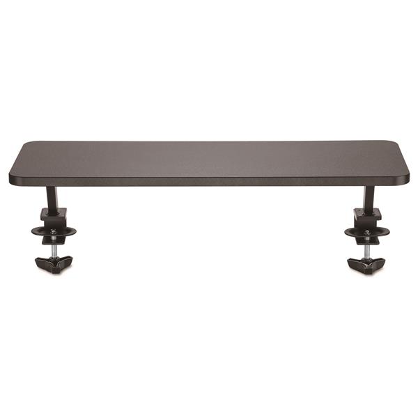 MONITOR RISER - CLAMP ON MONITOR SHELF - EXTRA WIDE