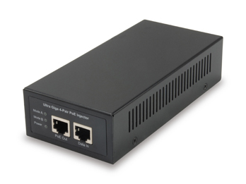 LevelOne PoE-Injektor GE 2x PSE 90W PoE schwarz