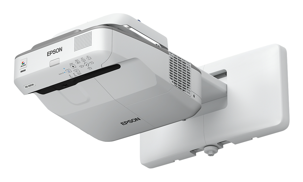 EPSON EB-685W 3LCD WXGA ultra short throw projector 1280x800 16:10 3500 lumen 16W speaker