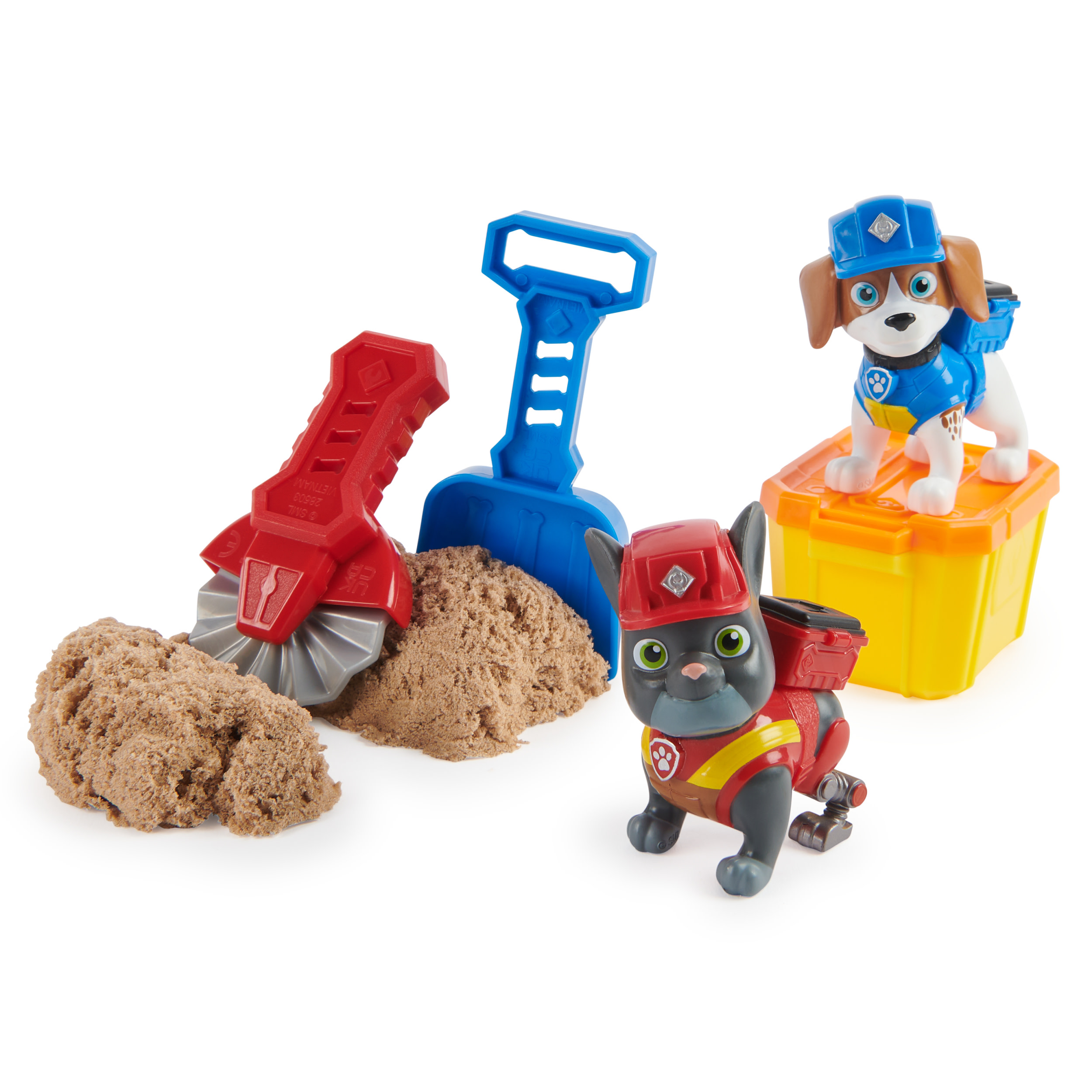 Rubble & Crew - Actionfiguren-Set mit Charger & Wheeler, Spielfigur