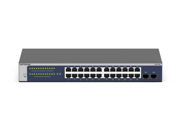 NETGEAR Switch 24x GE GS724T-600EUS