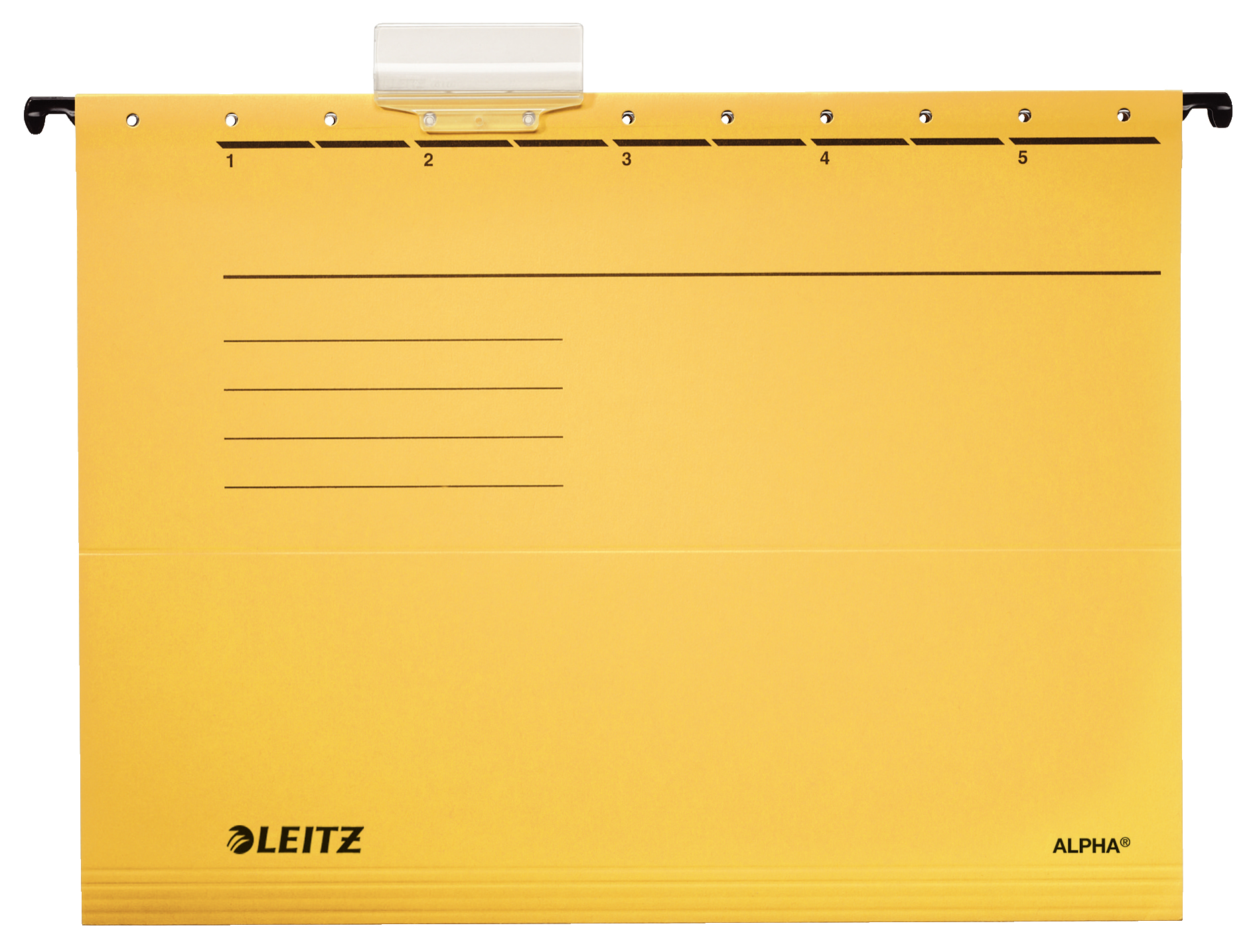 LEITZ Hängemappen ALPHA® 1985 gelb, 5 St.