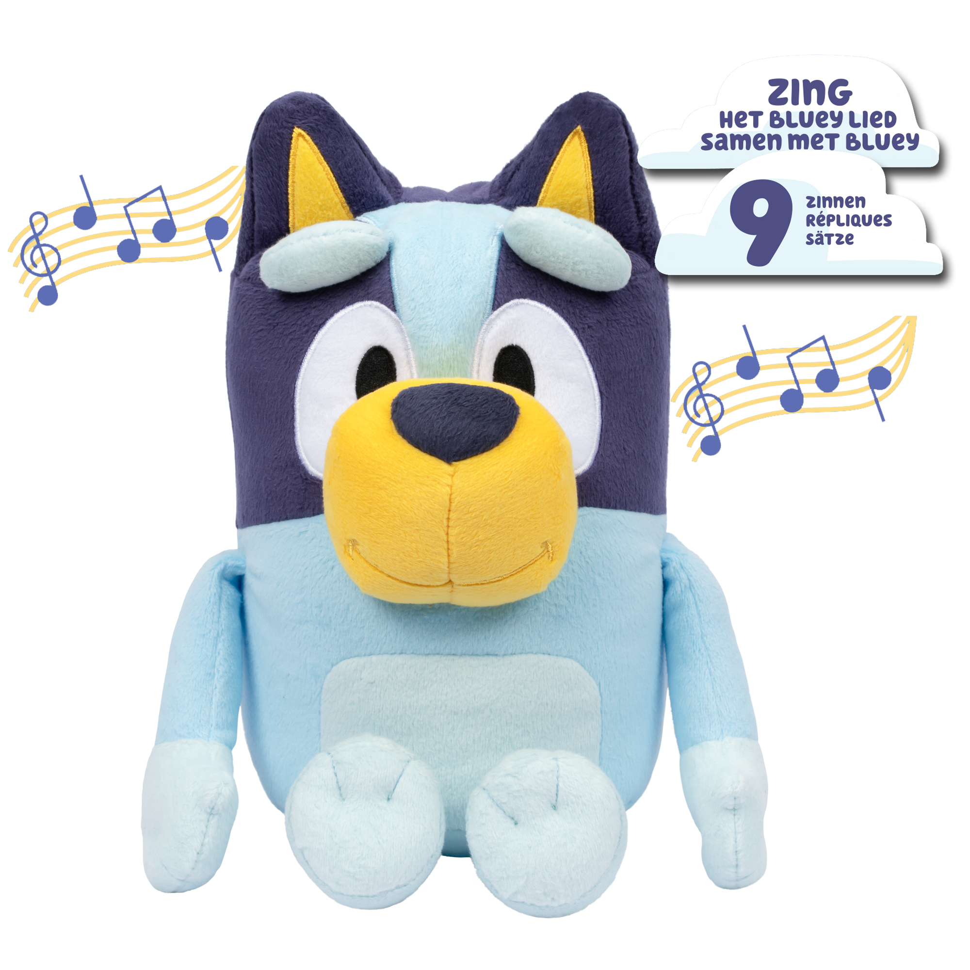 Bluey S11 Talking Plush - Bluey (DE/FR/NL), Kuscheltier
