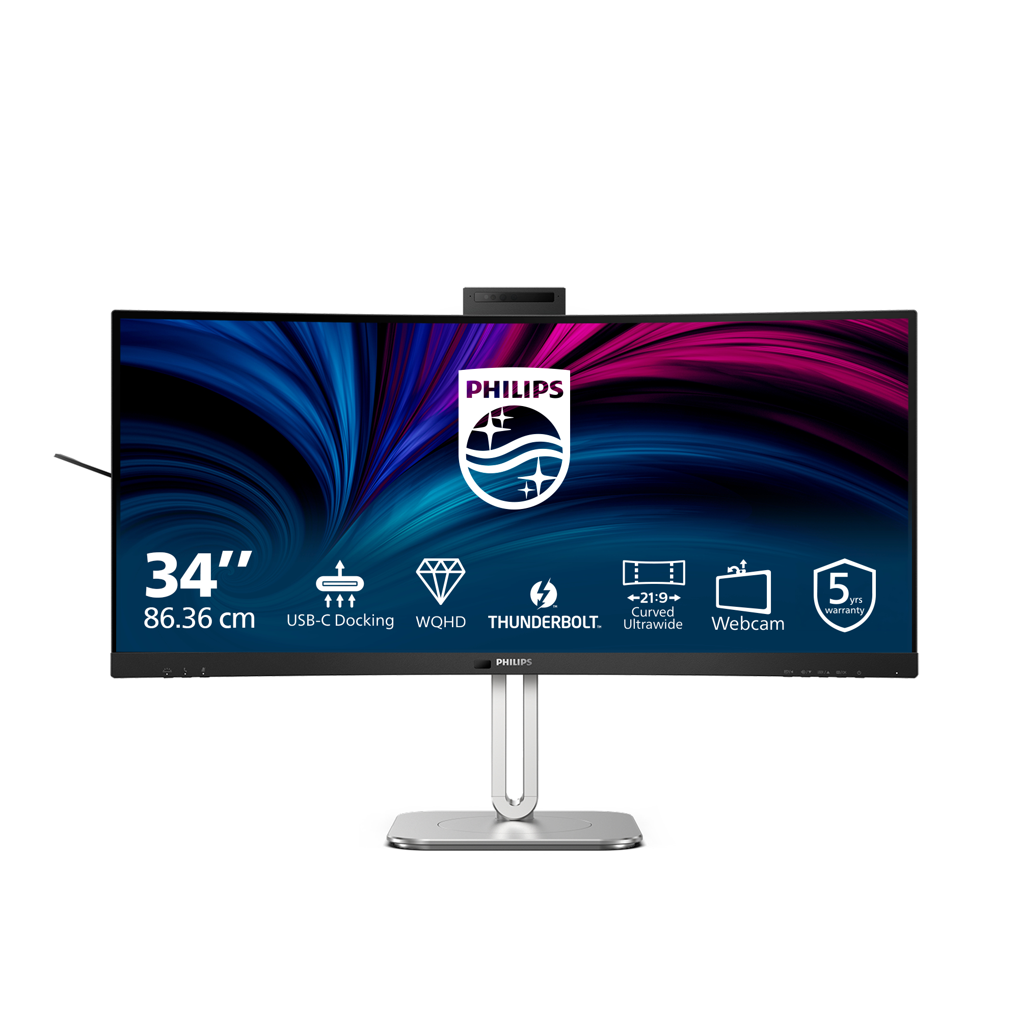 34B2U6603CH 34IN VA CURVED 3440X1440 21.9 MULTICHANNEL 4MS