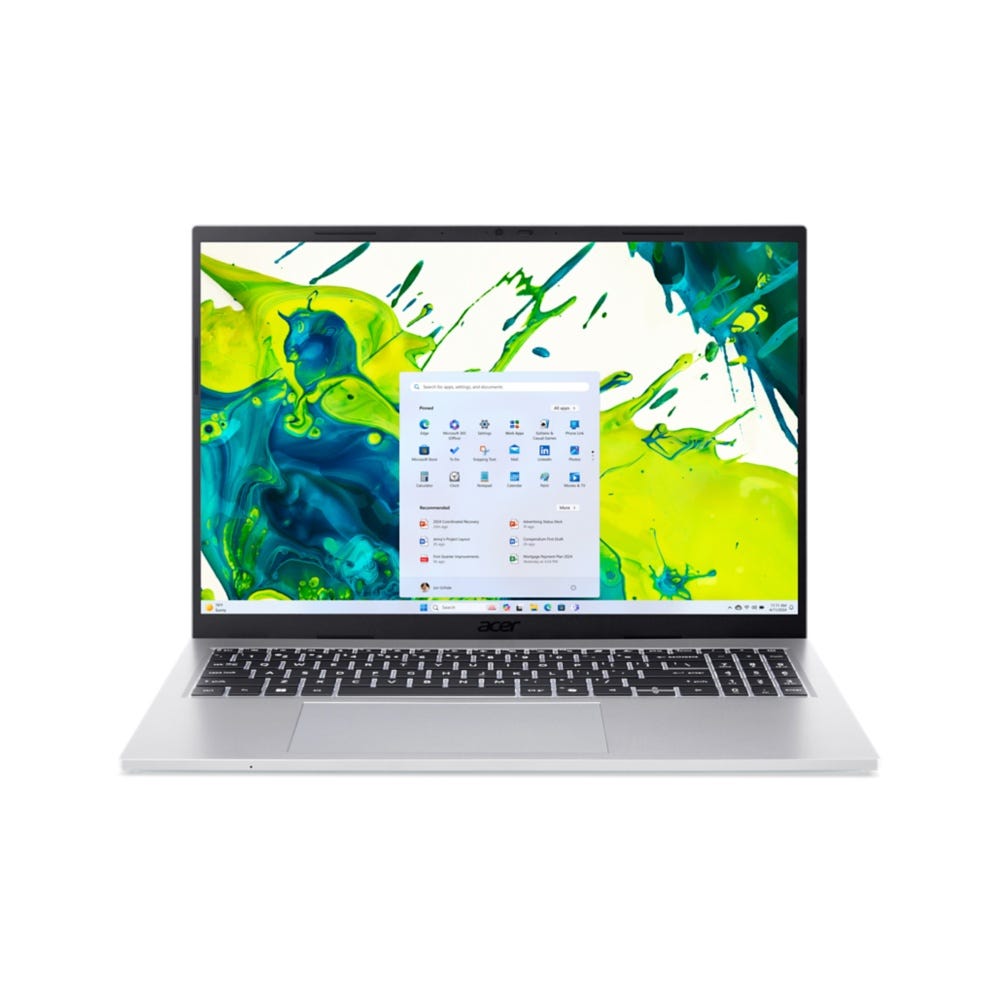 acer Aspire Go 16 AG16-71P-30GP Laptop 40,6 cm (16,0 Zoll), 8 GB RAM, 512 GB SSD, Intel® Core™ i3 i3-1305U