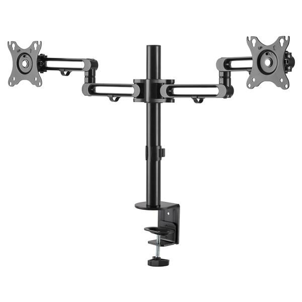 STARTECH.COM Desk Mount Dual Monitor Arm - Articulating - Premium Desk Clamp / Grommet Hole Mount for up to 27inch VESA Monitors
