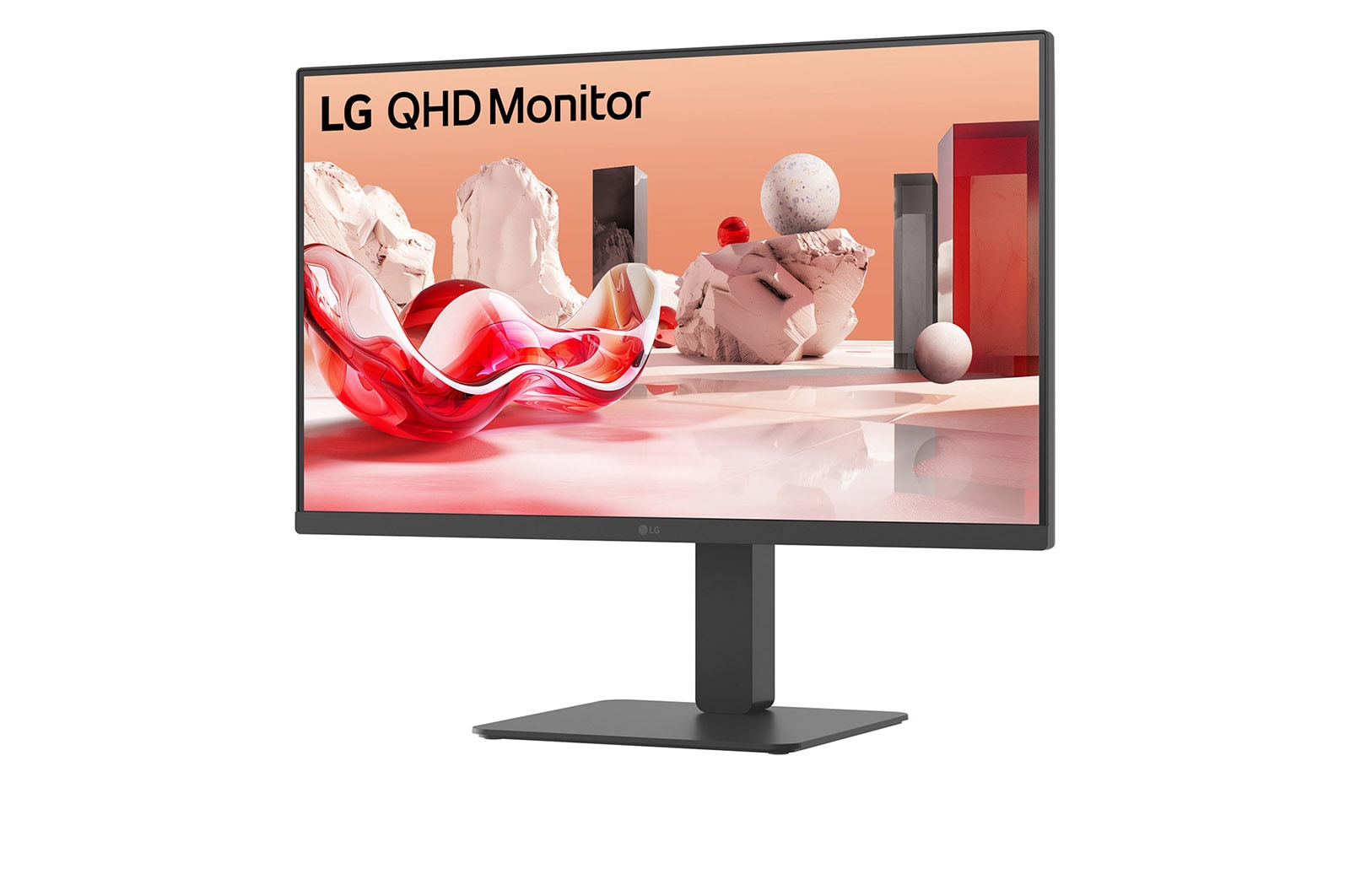 LG 27BA45QB-B.AEU 68,58cm 27Zoll IPS QHD 16:9 75Hz 350cd/m2 5ms HDMI DP 2x5W Speakers Headphone out KVM Auto Pivot
